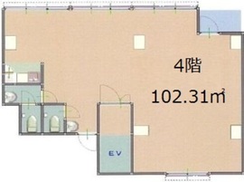 ジャコワ第3ビル 4階 間取り図