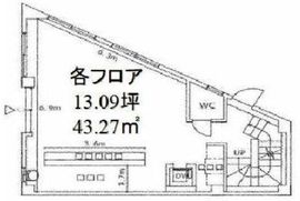 神田南口ビル B1-3階 間取り図