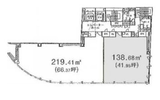 TORANOMON BUILDING 701 間取り図