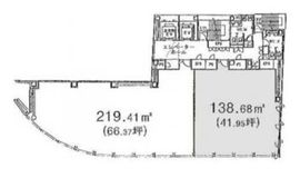 TORANOMON BUILDING 701 間取り図