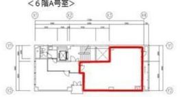 マスダビル 6階A 間取り図