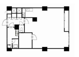 高輪ホワイトマンション 1302 間取り図