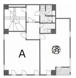 新橋第一ビル 2階A 間取り図