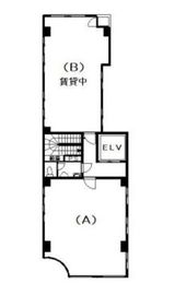 つるや加藤ビル 3階A 間取り図