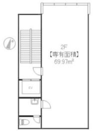 BM原宿 2階 間取り図