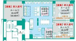WAW赤坂 個室3 間取り図