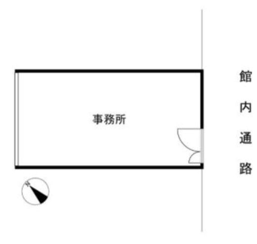 ニュー新橋ビル 516 間取り図