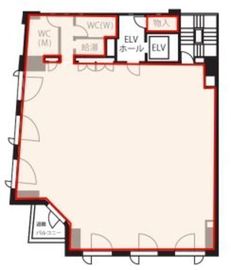 九段誠和ビル 6階 間取り図