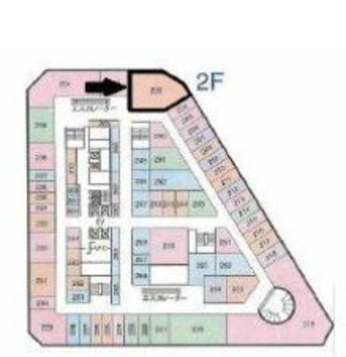 ニュー新橋ビル 203 間取り図
