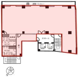 宗和ビル 8階 間取り図