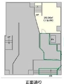 Jプラザビル 1階B 間取り図