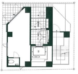 ル・グラシエルBLDG.32 1階 間取り図