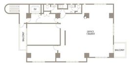 ムツミビル 4階 間取り図