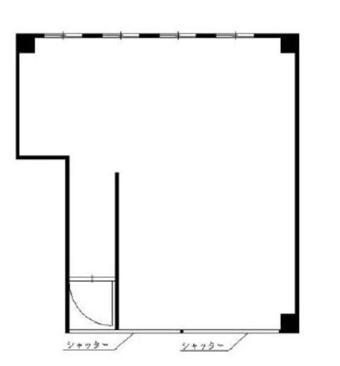 ミルキーハウス(店舗) 1階 間取り図