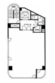 第2昭和ビル 4階 間取り図
