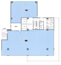 名古路ビル本館 8階北 間取り図