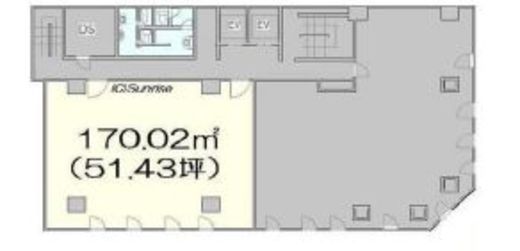 第一厚生館ビル 5階 間取り図