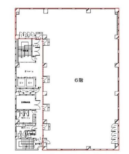 稲村ビル 6階 間取り図