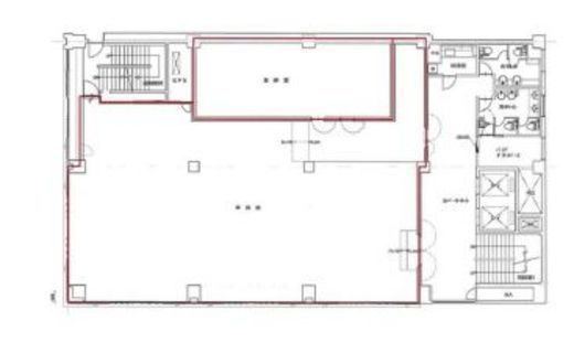 兜町偕成ビル別館 3階 間取り図