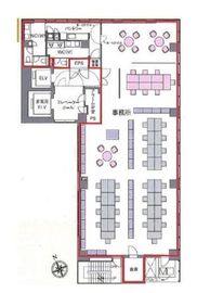 ハビウル西新橋 7階 間取り図