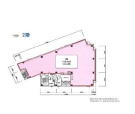 ヒューリック神保町駅前ビル(旧:Daiwa神保町ビル) 2階 間取り図