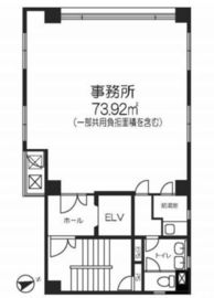 新橋新和ビル 7階 間取り図
