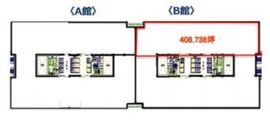 芝パークビル 4階B 間取り図