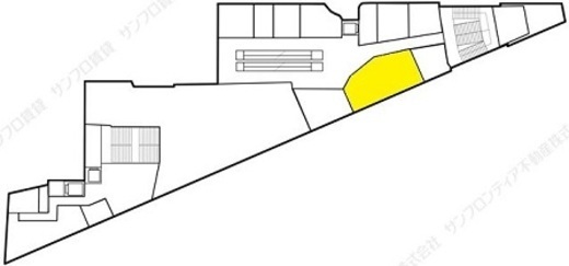 アメ横センタービル 3階7A 間取り図