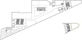 アメ横センタービル 4階17-18 間取り図
