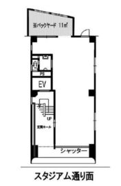 第2猪瀬ビル 1階 間取り図