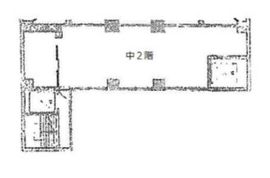 大東芝浦ビル 中2階 間取り図