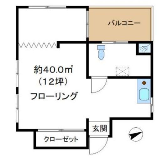 第二エイルビル 302 間取り図