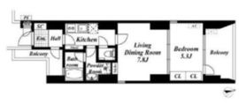 麻布メゾン 402 間取り図