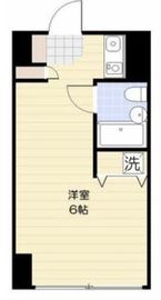 アルベルゴ乃木坂 610 間取り図