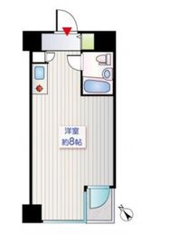 フォンテ六本木 5階 間取り図