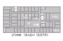 赤坂オフィスハイツ 273 間取り図