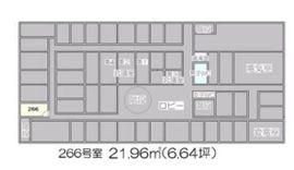赤坂オフィスハイツ 266 間取り図
