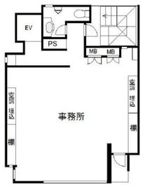 UZビル 4階 間取り図