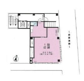 西神田YSビル 1階 間取り図