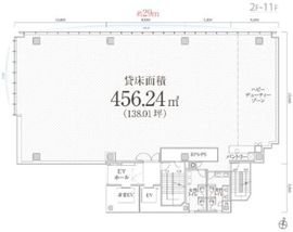 PMO渋谷Ⅱ 2階 間取り図