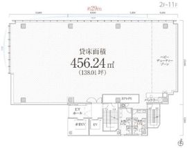 PMO渋谷Ⅱ 4階 間取り図