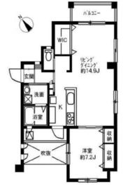 ハビリス白森(SOHO) 202 間取り図