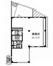 山崎ビル(代々木公園) 5階 間取り図