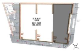 メイプルアーベント赤坂 1階D 間取り図