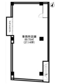 高橋ビル B1階 間取り図