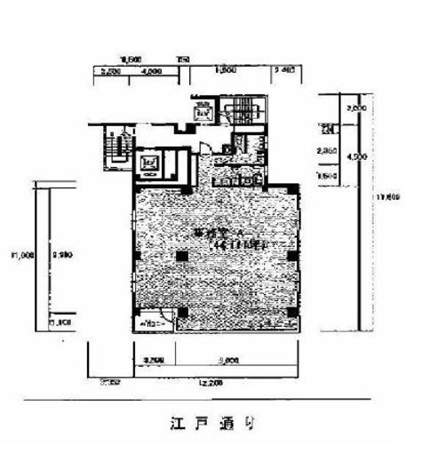 サンコーフジスター共同ビル 3階A 間取り図