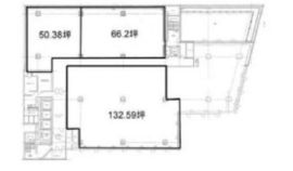 山万ビル 4階B 間取り図