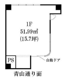 川上ビル 1階 間取り図