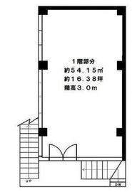 堀井代官山ビル 1階 間取り図