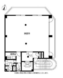代々木P1ビル 4階 間取り図
